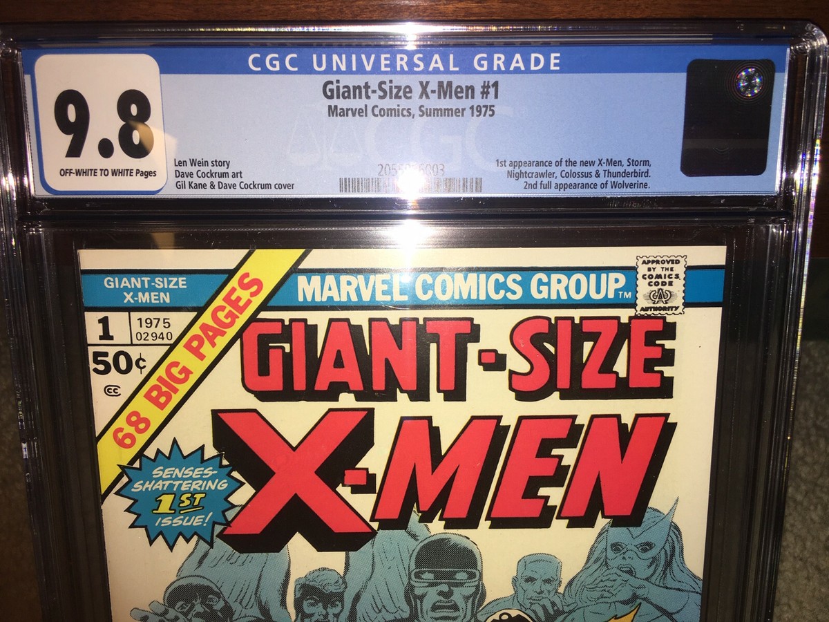 Giant-Size X-Men #1 CGC 9.8 Wolverine! X-Men! 8K+ Feedback L7 203