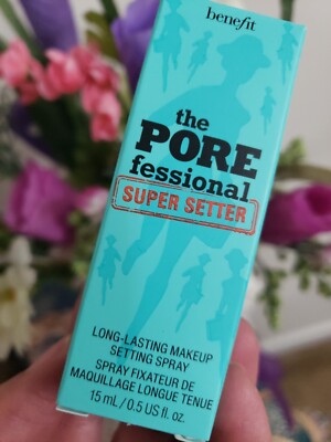 Benefit The Pore-fessional Super Setter Spray 16 hrs. wear 0.5oz Sample NIB