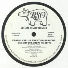 FRANKIE VALLI & THE FOUR SEASONS Beggin' Ep 12" NEW VINYL unofficial 