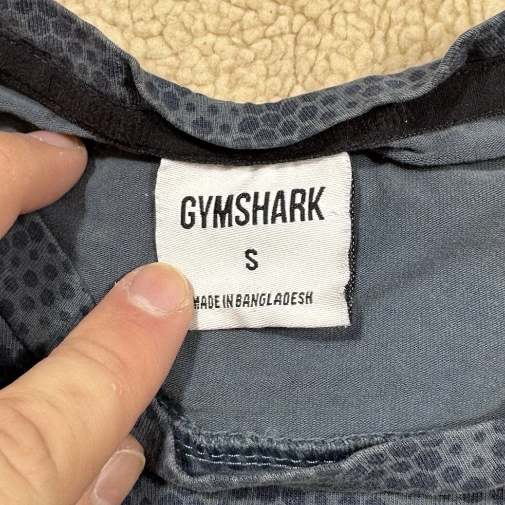 gymshark critical cut off sleeveless crew neck tank-top