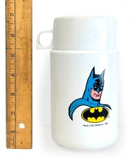 De colección DC Comics - Termo de plástico Batman "Sipper' 7" (circa años 80)