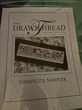 The Drawn Thread Sunnyside Sampler Cross Stitch Pattern - Pattern Direction Only