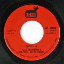 Paul Humphrey and His Cool Aid Chemists, Funky L.A. - Baby Rice, Lizard 45-1009