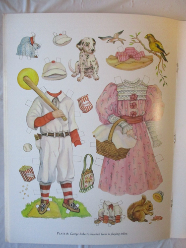 Muñecas de papel para niños victorianos Evelyn Gathings 1996 nuevas sin cortar 2 muñecas 29 disfraz - Imagen 10 de 18