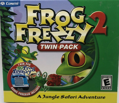 Frog Windows Cd Frog Frenzy 2 & 3D Frog Frenzy (Windows CD-ROM, 022787624040) 2 Games ...