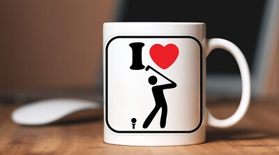 I Love Golf Tasse...Tolle Geschenkidee