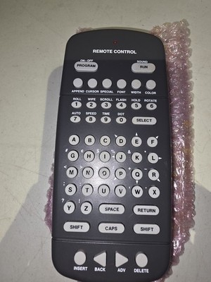 Original Spectrum M2-IK055 Infra-red Serial Wallboards Keyboard Remote control