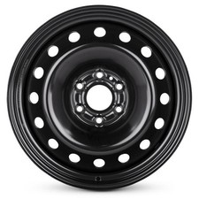 18" in Black Steel Wheel Rim for 2021-2025 Cadillac XT6 OVD3 6x120 18x8 OEM Stee