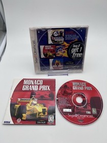 Monaco Grand Prix Sega Dreamcast Complete