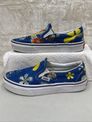 Vans Spongebob SquarePants Classic Slip-On Shoes Men s 3.5 Women s 5