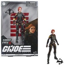 Scarlett  20     Snake Eyes Origins GI Joe Classified Series  6-Inch