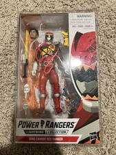 Power Rangers Lightning Collection Signed Dino Charge Red Ranger