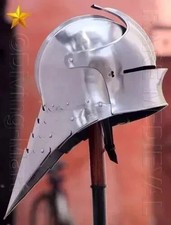 Greek Helmet Medieval Corinthian Armor Helmet Costume Knight Helmet With plume