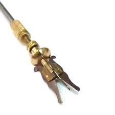 Balance Wheel Clamp 3-Fork Locking Pliers Clock For Watch Movement Repair Parts