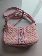 VERA BRADLEY Hello Kitty Frannie Crescent Shoulder Crossbody Bag 