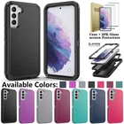 For Samsung Galaxy S21 5G Case, with 2 Screen Protector Heavy-Duty Rugged Cover