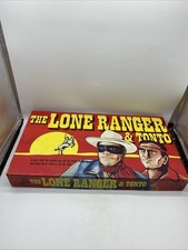 Vintage 1978 The Lone Ranger And Tonto Board Game Complete, Good Condition 20