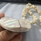 Vintage Mother Of Pearl & Abalone Necklace — photo 7