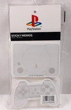 Bioworld Sony Playstation PS1 Sticky Memos Office Supplies Notes Paper Lot Of 5