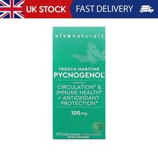 Viva Naturals, French Maritime Pycnogenol®, 100 mg, 60 Veggie Capsules