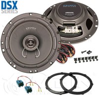 Crunch Auto Lautsprecher FüR Peugeot 508 I 2010-2018 Heck TüR 2-Wege 200W #AH83