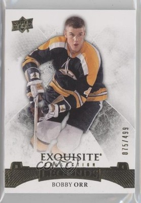 2015-16 Upper Deck Ice Exquisite Legends /499 Bobby Orr #31 HOF 5av