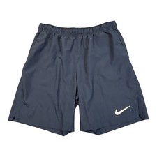 Nike Dri-Fit Challenger 7" Running Shorts Mens Large L Navy Blue Pockets CU4945