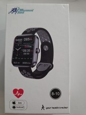 Fitness Tracker Heart Rate Blood Oxygen Monitor Movement Band Watch New