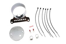 V-twin 39-0212 Chrome Single Gauge Mount Bracket For Sportster 95-05 Dyna 95-05
