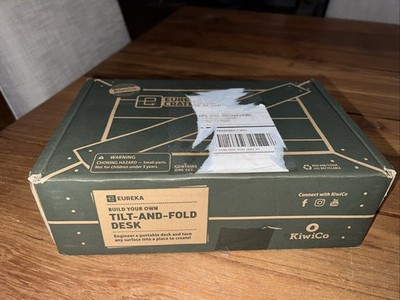 NEW! Kiwi Co Eureka Crate ''Build Your Own Tilt And Fold Desk'' P1