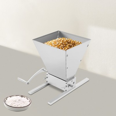 Getreidemühle Verstellbar Getreidequetsche Malzmühle Futtermühle Grain Maismühle
