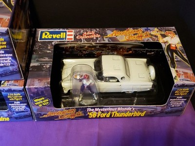 REVEL - Revell レベル THUNDERBIRD ダイキャストミニカー AMERICAN GRAFFITI 1:25 DIE CAST CARS COLLECTORS MYSTERIOUS BLONDE