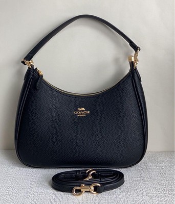 COACH Shoulder Bag Teri Hobo CJ517 Black 2Way Bag Outlet New