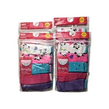 Basics Todler Girls 4 Packs Of 5 2T/3T Fast Shipping Free Shipping