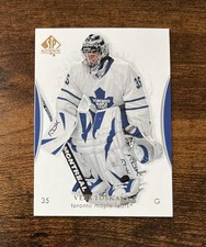 2007-08 Upper Deck SP Authentic Vesa Toskala #21 Toronto Maple Leafs