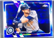 2021 Topps Chrome Sapphire Edition Mitch Haniger #149 Mariners