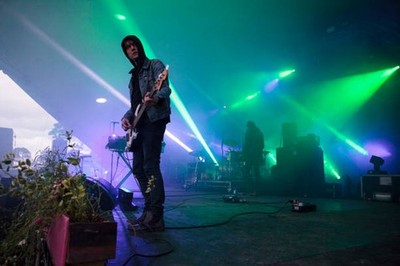 Mat Flint of Death In Vegas performs during Beat Herder Festival a- Old Photo 3
