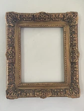 Picture Frame Baroque Ornate Victorian  Gold Frame