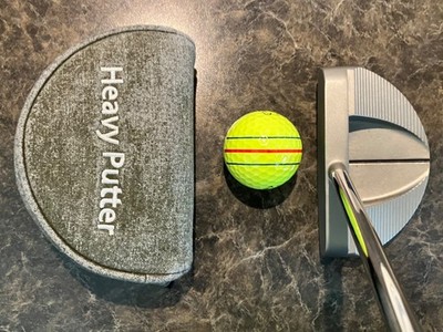 Boccieri HEAVY PUTTER H1 Model (400g+) CenterShaft Pendulum, 35'', RH, 15''Grip  