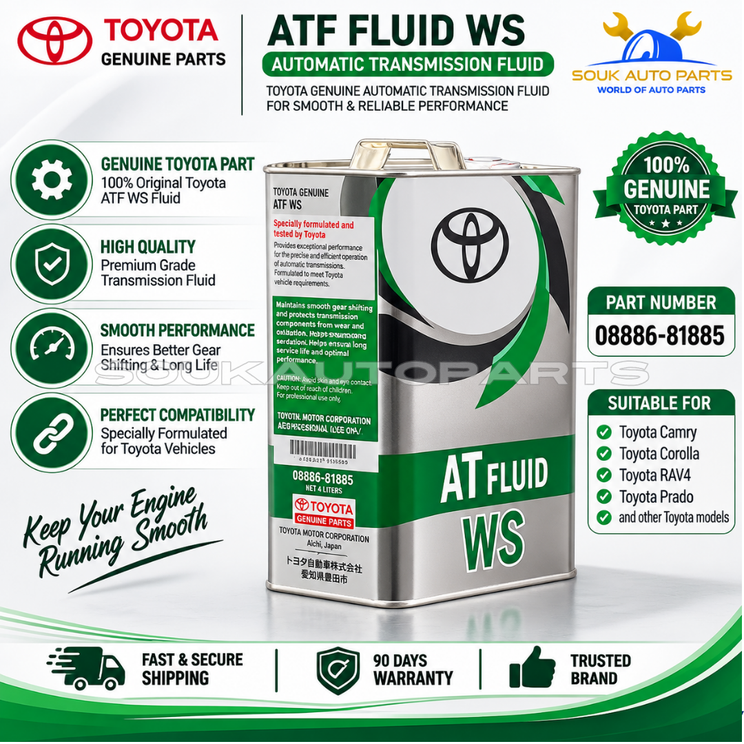 08886-81885 Genuine Toyota ATF WS WORLD STANDARD AUTOMATIC