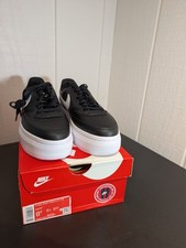 Size 8.5 - Nike Court Vision Alta Black White W