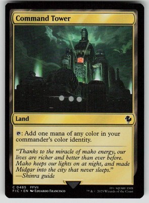 Command Tower (0485) Common Commander: FINAL FANTASY 485 MTG Near Mint