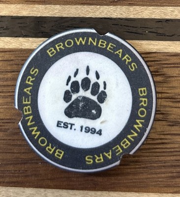 BrownBears EST. 1994 Notched Unidentified Fantasy Advertising  Casino Chip