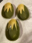 Vintage Shawnee Pottery "Corn King" #92 Fruit/Berry Bowls - Set of 3 - 4" x 6"