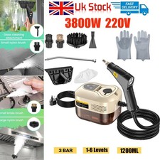 Handheld Steam Cleaner 3800W High Temp Pressurized for Home Car Detailing Clean