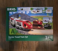 Brio Travel Train Starter Set 36079 for ages 3 and up Wooden Tracks