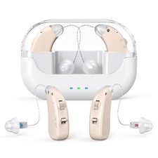 BTE Digital Hearing Aids Invisible Rechargeable hearing Amplifiers Hearing Loss