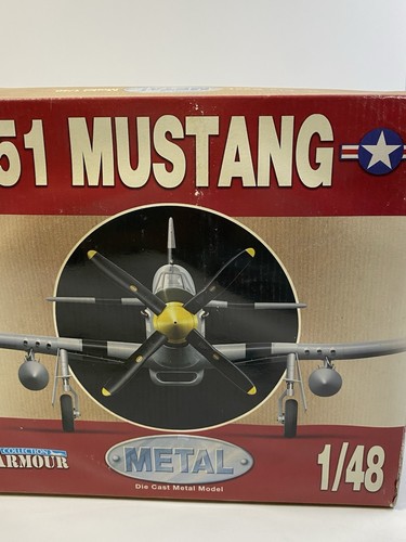 P51 MUSTANG Franklin Mint CDC Armour Collection USAAF WWII 98035 1/48Capt WEAVER - Picture 15 of 24