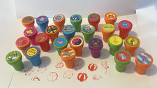 (50) PC ASSORTED KIDS FUN ACTIVITY SELF-INK S...