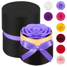 Mini Single Rose Box, Mini Forever Roses, Stunning Pink Roses, Preserved Fres...